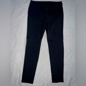 Liverpool Jean Company Women's Pinstriped Straight Leg Pants | Black | Gray |